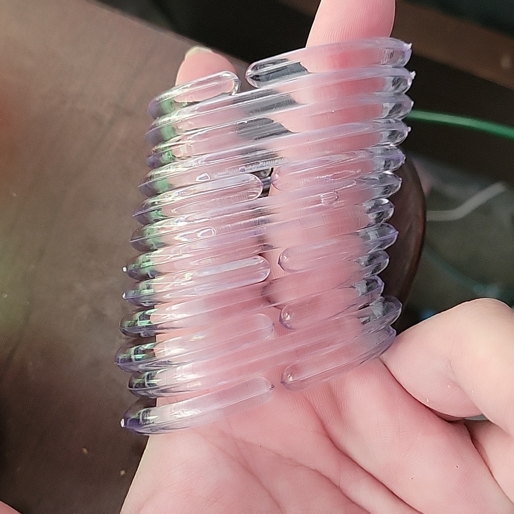 LIKE NEW Shower curtain hooks